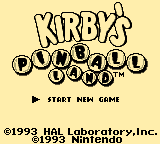 Kirby's Pinball Land screenshot 3 for GameBoy